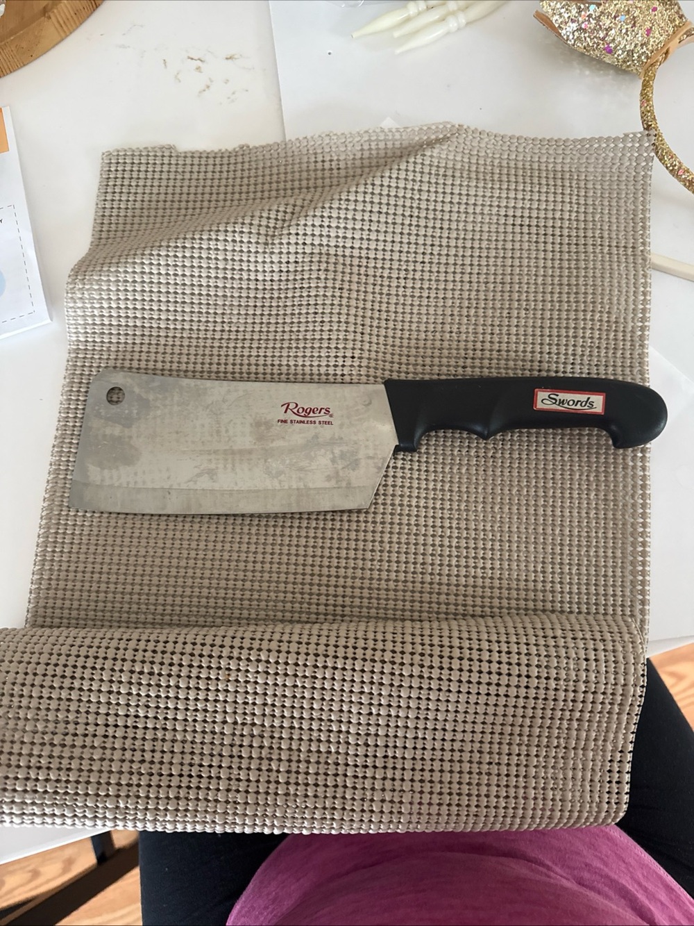 Rogers 11 inch meat cleaver